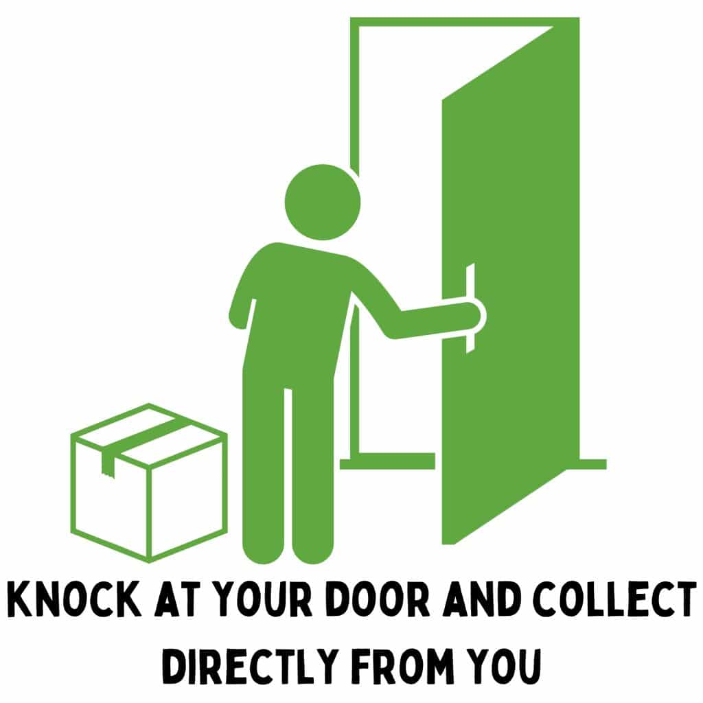 We collect donations directly from you