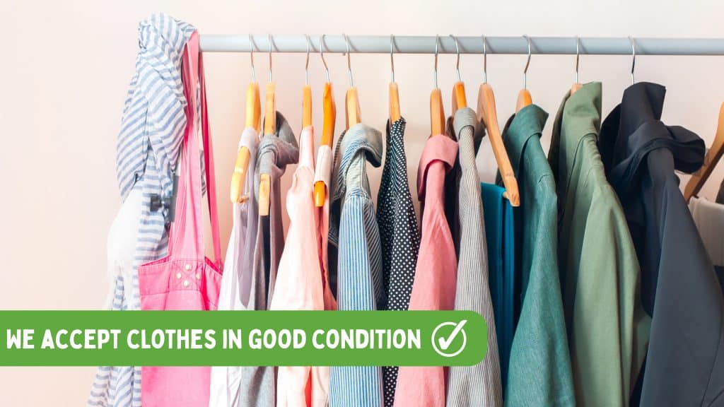 We collect clothes