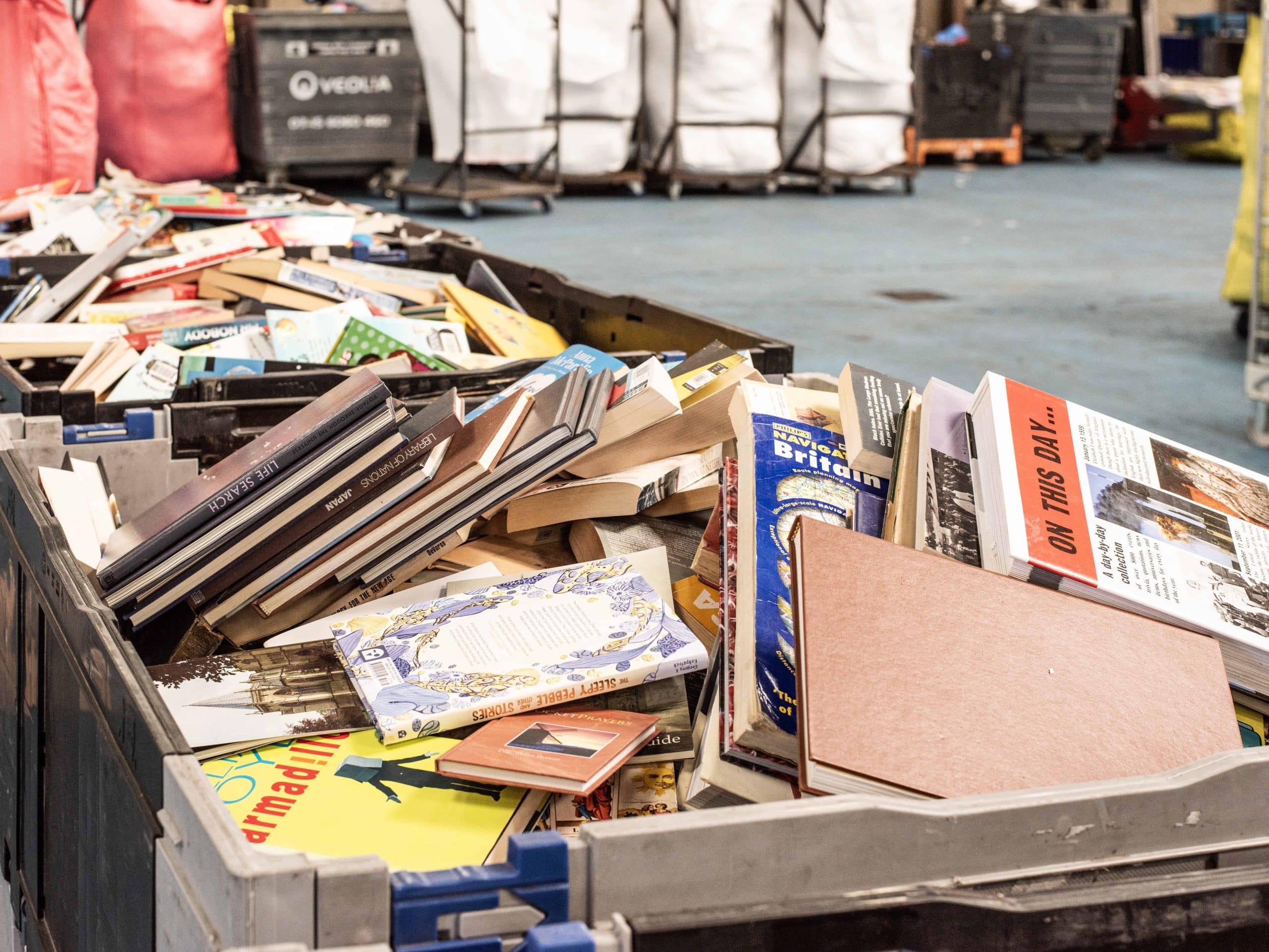 Donated books
